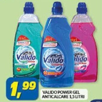 Risparmio Casa VALIDO POWER GEL ANTICALCARE 1,5 LITRI offerta