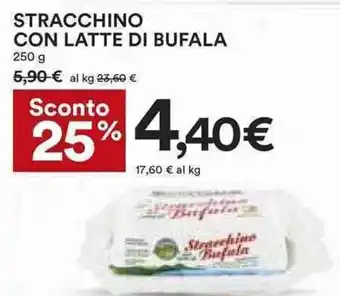Coop STRACCHINO CON LATTE DI BUFALA 250 g offerta