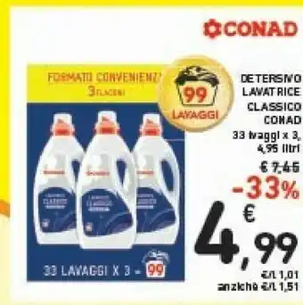 Conad - Detersivo Lavatrice Classico