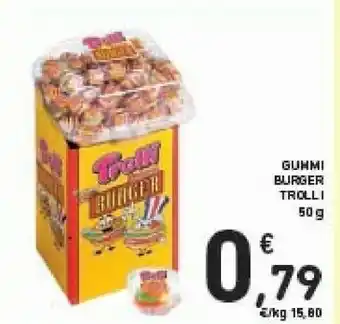 Conad Trolli Gummi Burger offerta