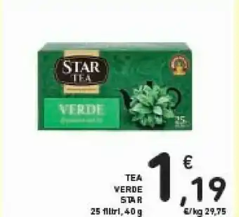 Conad Star Tea - Verde 40 G(ml) offerta