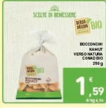 Conad Conad - Bocconcini Kamut Biologici Verso Natura 250 G(ml) offerta