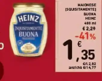 Conad Heinz Maionese Squisitamente Buona offerta