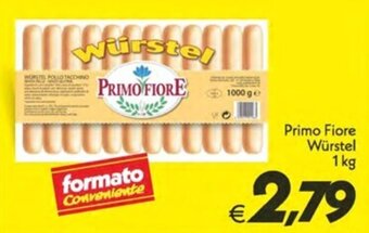 Iper Super Conveniente Primo Fiore Würstel 1 kg offerta