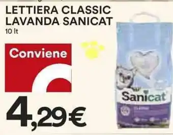 Coop LETTIERA CLASSIC LAVANDA SANICAT 10 It offerta