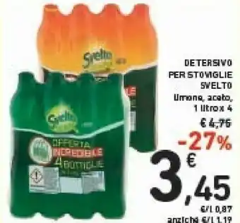 Conad Amuchina Detersivo Per Stoviglie Con Limone 1000ml offerta