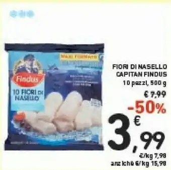 Conad Findus Fiori Di Nasello 500g offerta