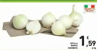 Conad Cipolla Bianca Sgambata offerta