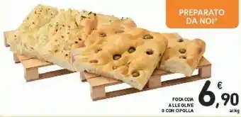 Conad Focaccia Alle Olive offerta