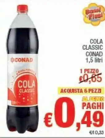 Conad Conad - Cola Classic 1500 Ml offerta