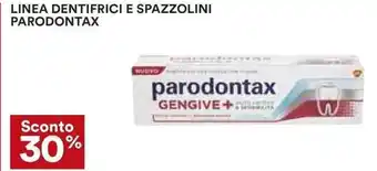 Coop LINEA DENTIFRICI E SPAZZOLINI PARODONTAX offerta