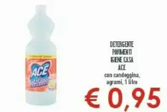 Conad Ace Detergente Pavimenti Igiene Casa offerta