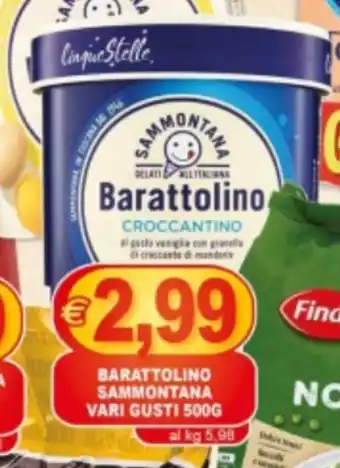 BARATTOLINO SAMMONTANA VARI GUSTI 500G