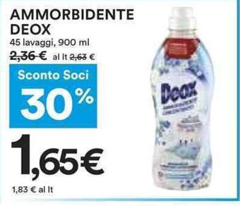 Coop AMMORBIDENTE DEOX 45 lavaggi, 900 ml offerta