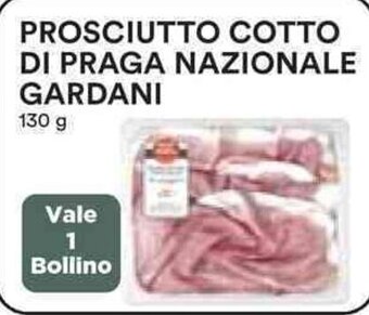 Coop PROSCIUTTO COTTO DI PRAGA NAZIONALE GARDANI 130 g offerta