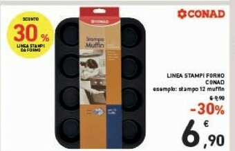 Conad Conad Linea Stampi Forno offerta