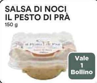 Coop SALSA DI NOCI IL PESTO DI PRÀ 150 g offerta