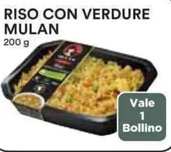 Coop RISO CON VERDURE MULAN 200 g offerta