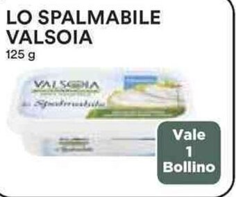 Coop LO SPALMABILE VALSOIA 125 g offerta