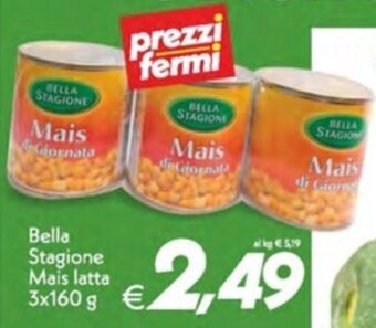 Bella Stagione Mais latta 3x160 g