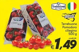 Iper Super Conveniente Terrabuona Pomodoro ciliegino 500 g offerta
