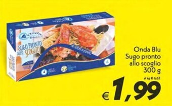 Iper Super Conveniente Onda Blu Sugo pronto allo scoglio 300 g offerta