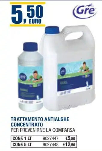 Bricofer Gre TRATTAMENTO ANTIALGHE CONCENTRATO offerta