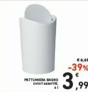 Conad Pattumiera Bagno offerta
