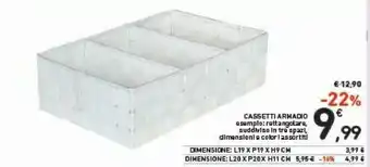 Cassetti Armadio