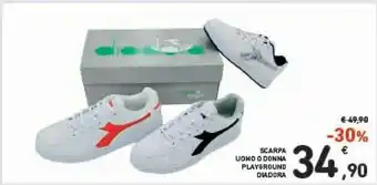 Conad Diadora Scarpa Uomo P Donna Playaround offerta
