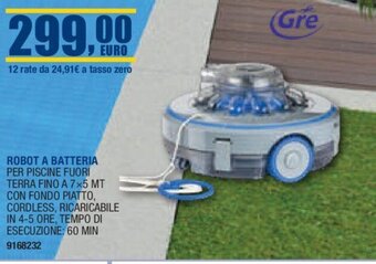 Bricofer ROBOT A BATTERIA offerta
