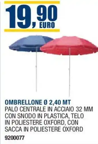 OMBRELLONE Ø 2,40 MT