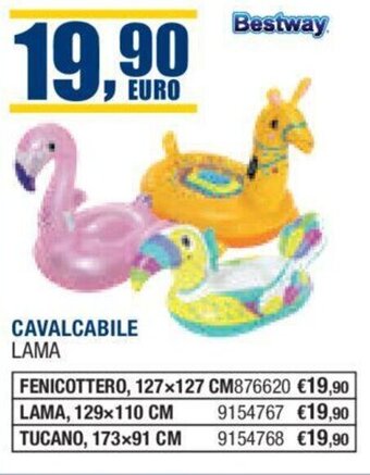 Bricofer CAVALCABILE LAMA offerta