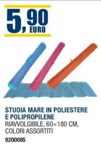 Bricofer STUOIA MARE IN POLIESTERE E POLIPROPILENE offerta