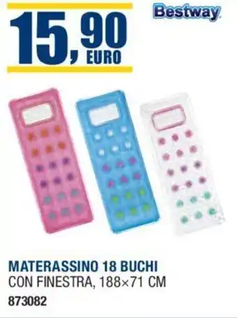 Bricofer Bestway MATERASSINO 18 BUCHI offerta