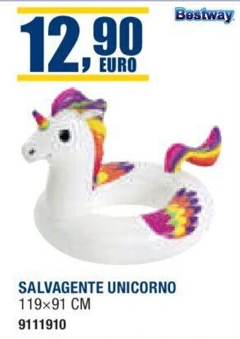 Bricofer SALVAGENTE UNICORNO 119x91 CM offerta