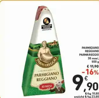 Conad Parmareggio Parmigiano Reggiano 30 Mesi 500 G(ml) offerta