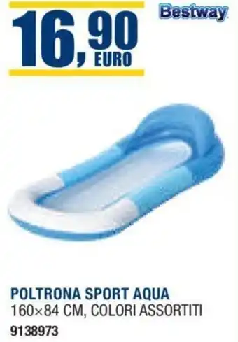 Bricofer Bestway POLTRONA SPORT AQUA offerta