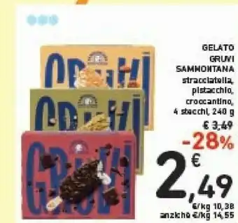 Conad Sammontana Gelato Gruvi offerta