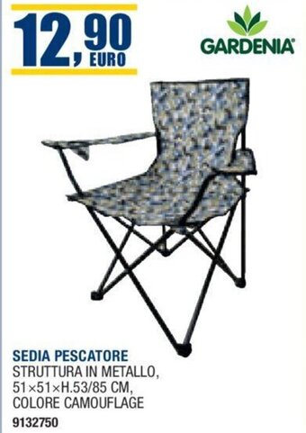 Bricofer GARDENIA SEDIA PESCATORE offerta