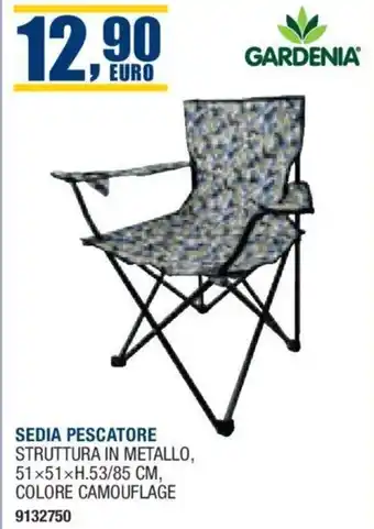 Bricofer GARDENIA SEDIA PESCATORE offerta