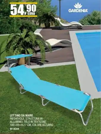 Bricofer GARDENIA LETTINO DA MARE offerta