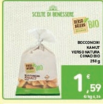 Conad Conad - Bocconcini Kamut Biologici Verso Natura 250 G(ml) offerta