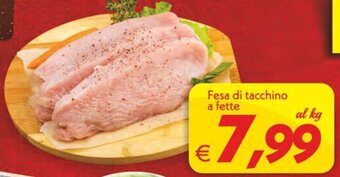 Iper Super Conveniente Fesa di tacchino a fette offerta
