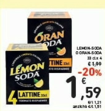 Conad Terme Di Crodo - Lemon Soda offerta