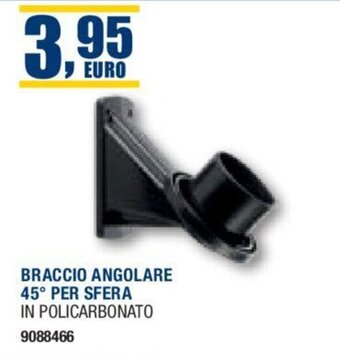 Bricofer BRACCIO ANGOLARE 45° PER SFERA offerta
