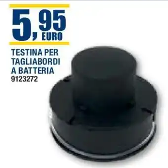 Bricofer TESTINA PER TAGLIABORDI A BATTERIA offerta