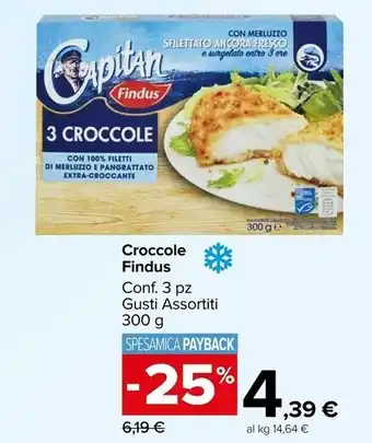 Carrefour Market Findus croccole offerta