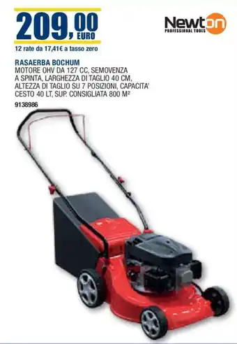 Bricofer Newton RASAERBA BOCHUM offerta
