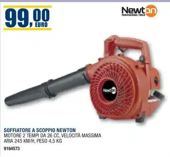 Bricofer SOFFIATORE A SCOPPIO NEWTON MOTORE 2 TEMPI DA 26 CC offerta